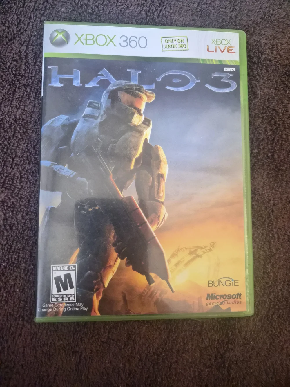Halo 3 Xbox 360 Complete CIB w Manual & Original Receipt Tested